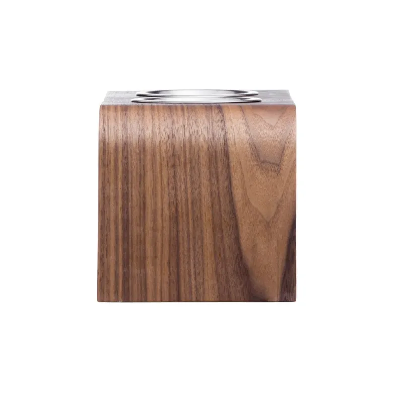 Gero, gamelle surélevée en bois noyer m