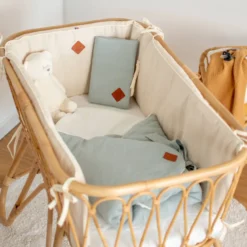 Gigoteuse d'emmaillotage en Lin Lavé - Confort et Sécurité pour Bébé