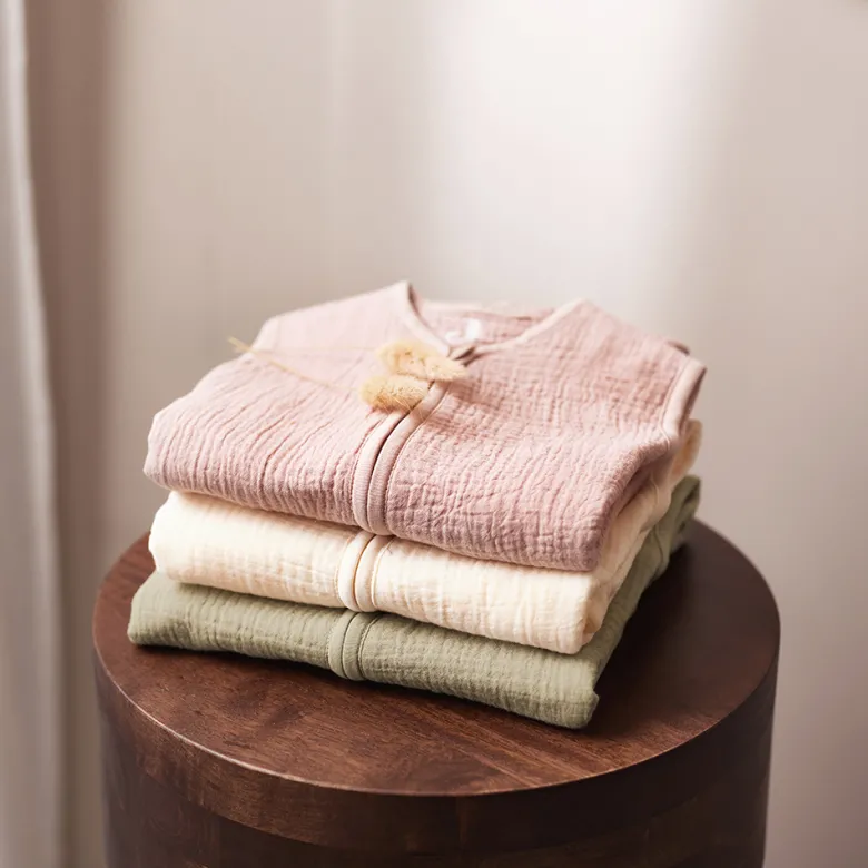 Gigoteuse légère en gaze de coton wild rose tog 0,5 (3-6 mois)