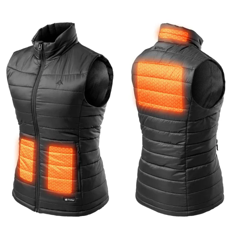Gilet chauffant femme thaw - rechargeable usb-c, chaleur jusqu’à 9h - taille s