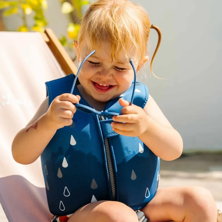 Gilet de natation näj navy (3-6 ans)