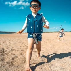 Gilet de natation näj navy (3-6 ans)