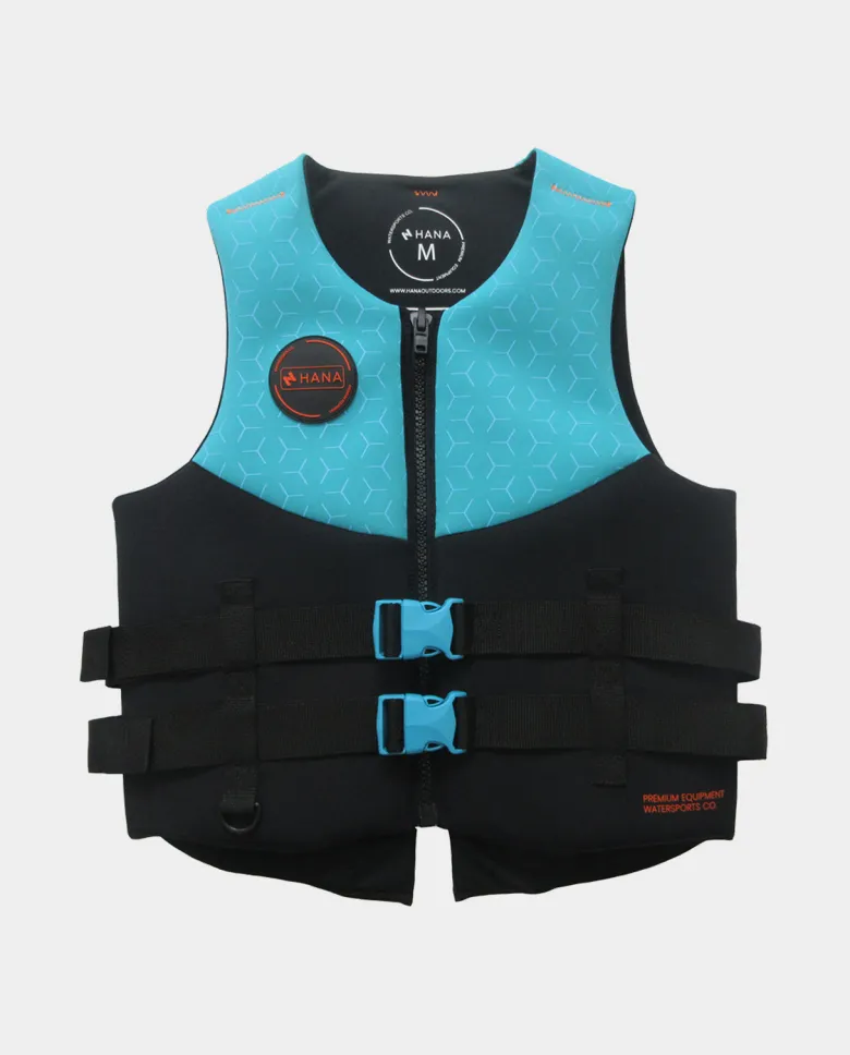 Gilet néoprène hana 50 n - bleu - xs