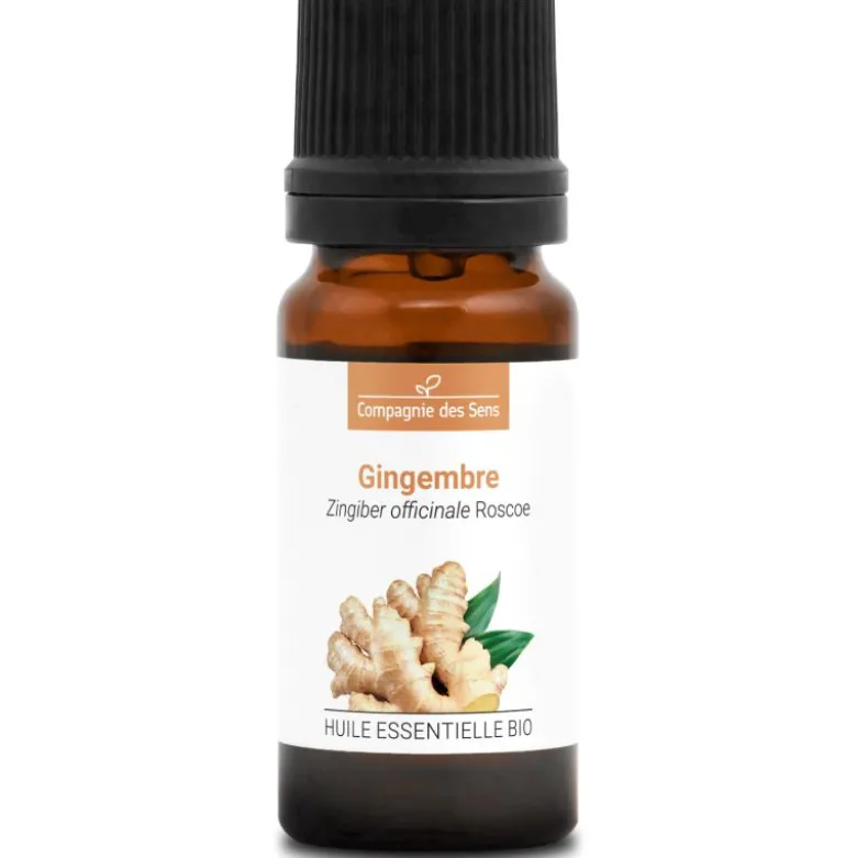 Gingembre (zingiber officinale) - huile essentielle bio - 10ml garantie chromace