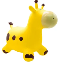Girafe sauteuse gonflable
