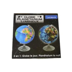 Globe jour et nuit lumineux (français)