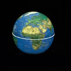 Globe terre lumineux en lévitation gm