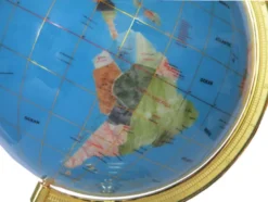 Globe terrestre 33cm bleu ciel 1 pied