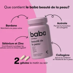 Gélules beauté de la peau Baba
