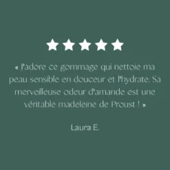 Gommage hydratant visage - minimaliste