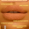 Gommage lèvres pêche - kiss my peach