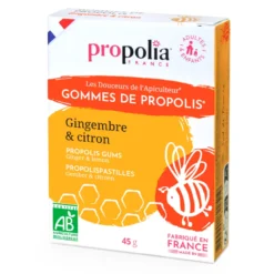 Gommes propolis, gingembre & citron bio