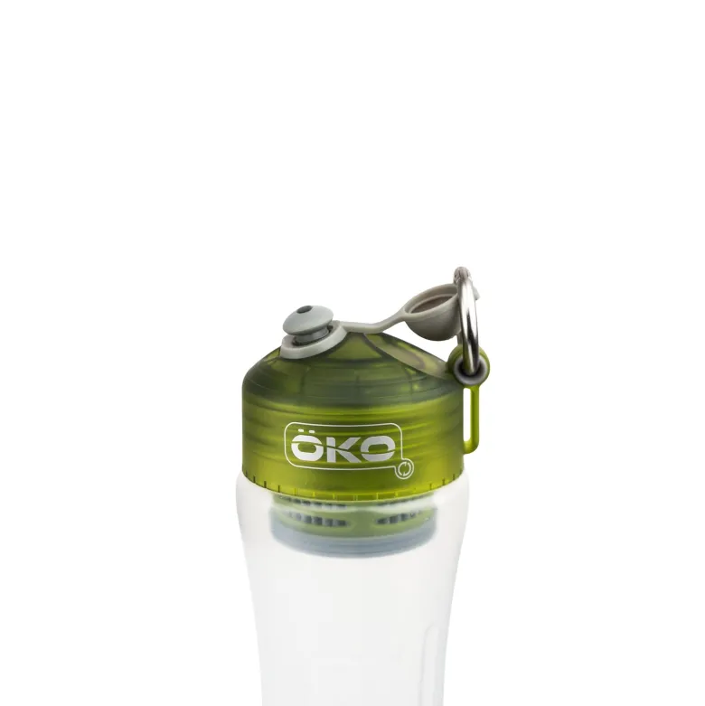 Gourde filtrante öko 650ml verte (filtre inclus) Vert - 65