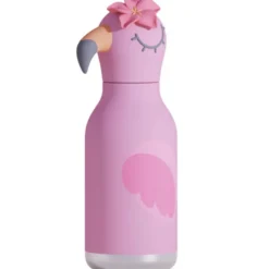 Gourde isotherme bestie flamant rose (460 ml)