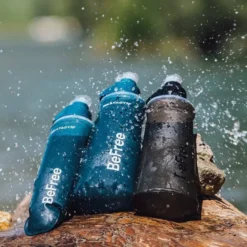 Gourde souple filtre à eau katadyn befree ac 1l bleue
