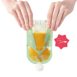 Gourdes réutilisables bébés enfants x15