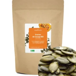 Graines de courge bio - 1kg (décortiquées) - riche en antioxydants