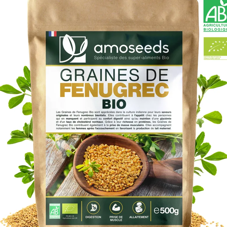 Graines de fenugrec bio 500g