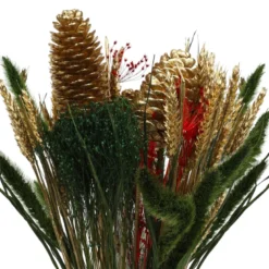 Grand bouquet de fleurs séchées esprit champêtre