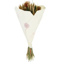 Grand bouquet de fleurs séchées esprit champêtre