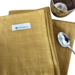 Grande serviette jaune vermeer