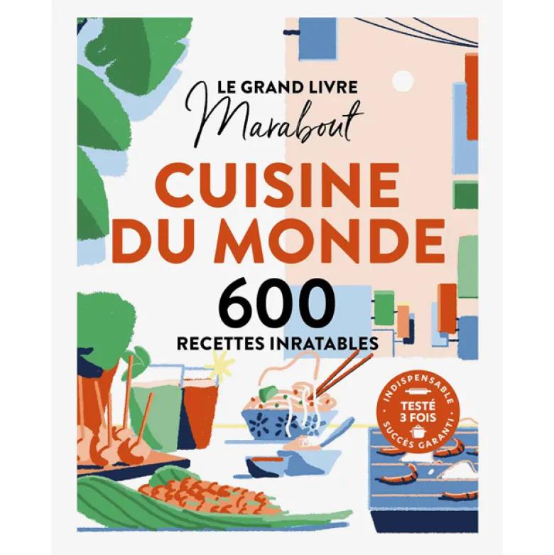 Grand Livre Marabout Cuisine du monde
