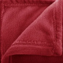 Grand plaid en flanelle uni - 230x180 -