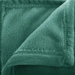 Grand plaid en flanelle uni - 230x180 -