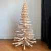Grand sapin en bois recyclé Woody®