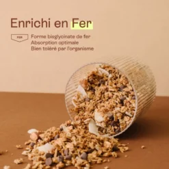 Granochoc - granola enrichi en fer