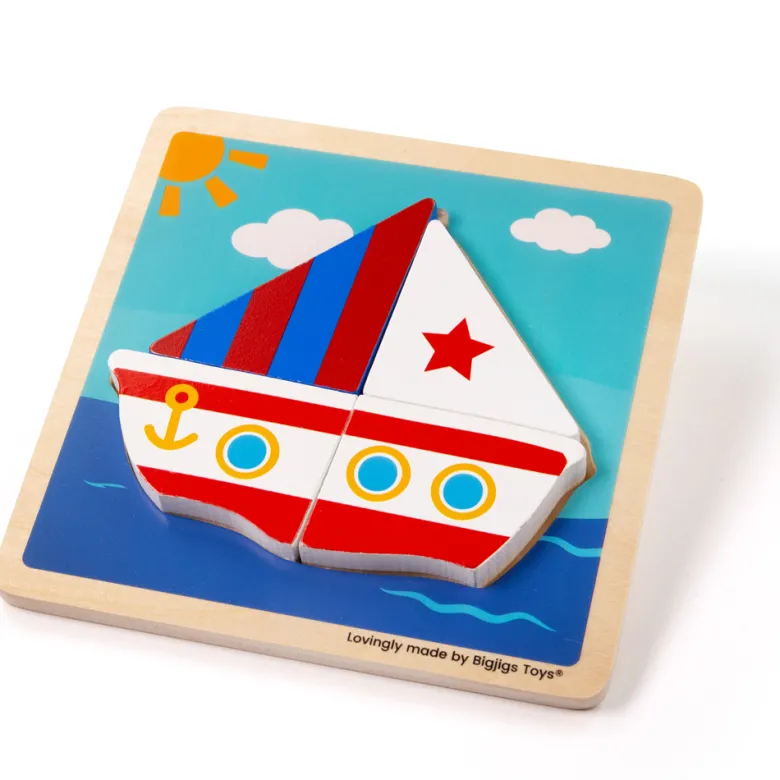 Gros puzzle à soulever - bateau