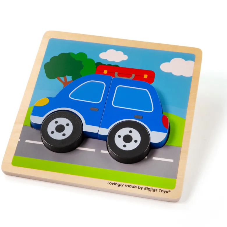 Gros puzzle à soulever - voiture