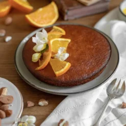 Gâteau moelleux amande et orange – bio sans gluten et sans lait