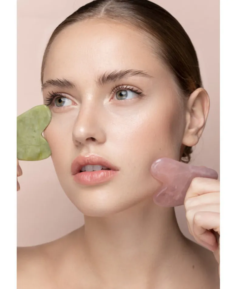 Gua sha en jade