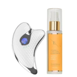 Gua sha vibration + sérum vit c