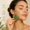 Gua sha visage et corps en jade vert
