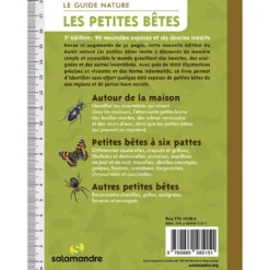 Guide nature - les petites bêtes