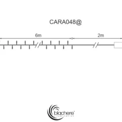 Guilrande lumineuse multicolore - 6m - 3 piles