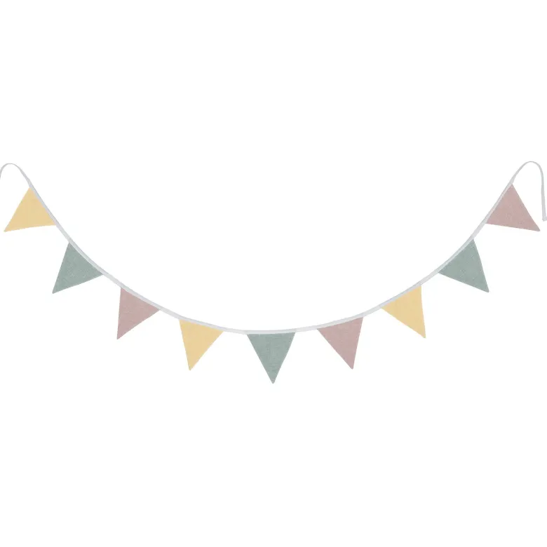 Guirlande de fanions 2,5 m en coton
