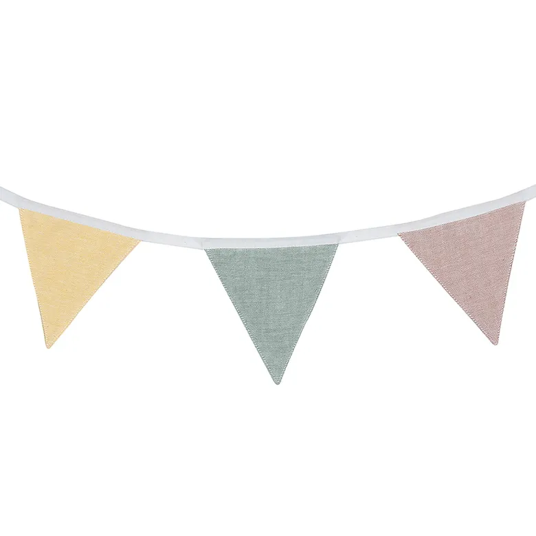 Guirlande de fanions 2,5 m en coton