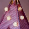 Guirlande lumineuse blanche 10 boules le