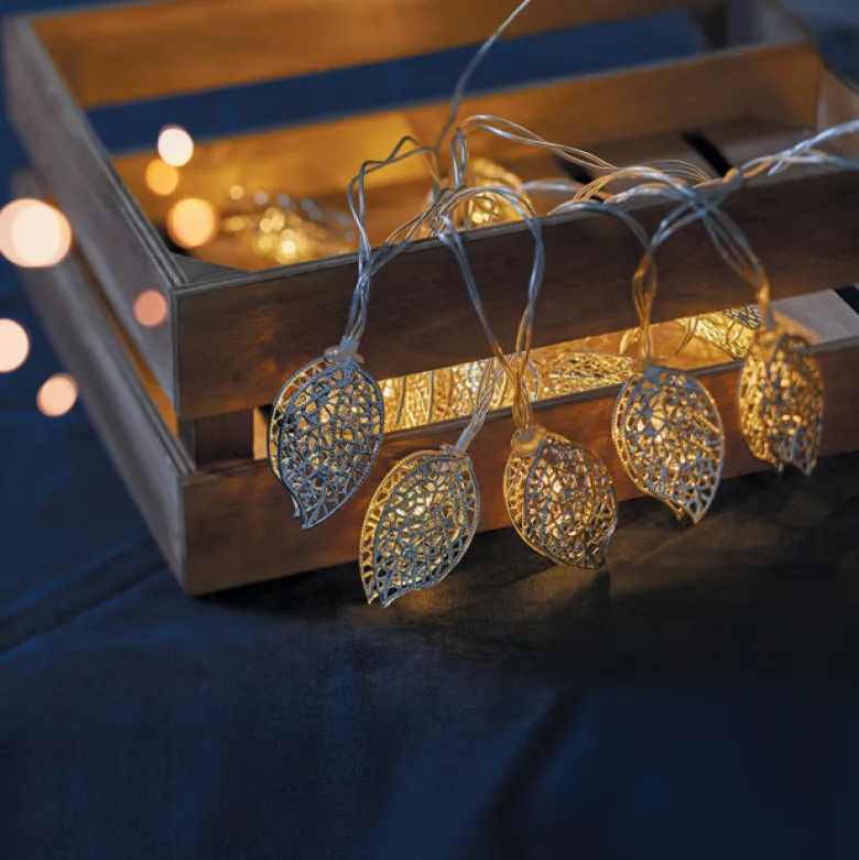 Guirlande lumineuse feuilles