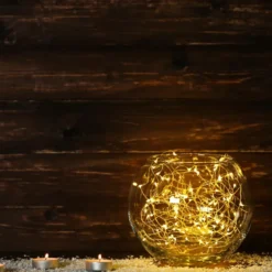 Guirlande lumineuse skinny solar 100