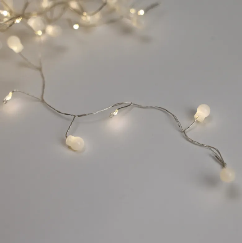 Guirlande solaire boules lumineuses