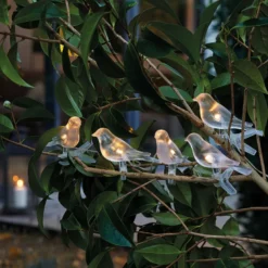 Guirlande solaire Oiseaux de nuit
