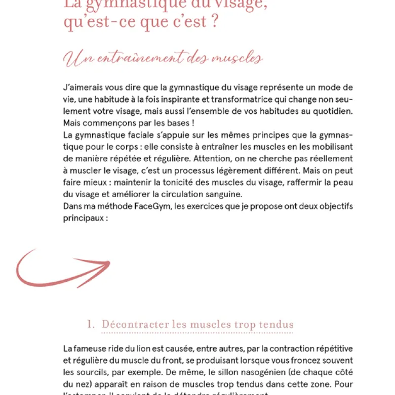 Gym du visage Redessiner et raffermir naturellement son visage
