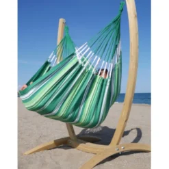 Hamac chaise albizia xxl sur pied en boi