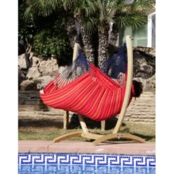 Hamac chaise avec support bois grenade x