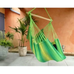 Hamac chaise mariposita xxl soleil vert