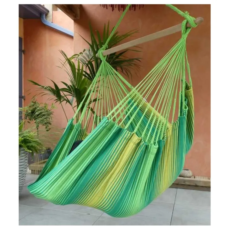 Hamac chaise mariposita xxl soleil vert
